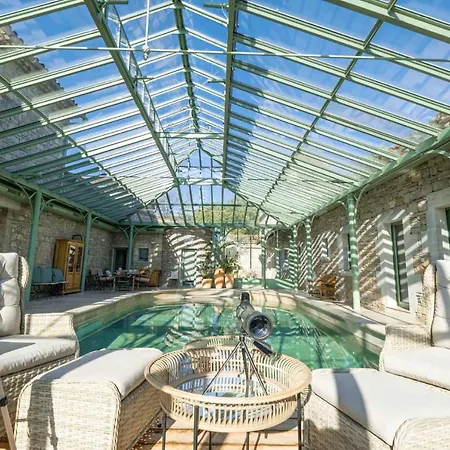 Mas Des Sylves - Piscine Interieure Chauffee - Parc De 100 Hectares * Saint-Antonin