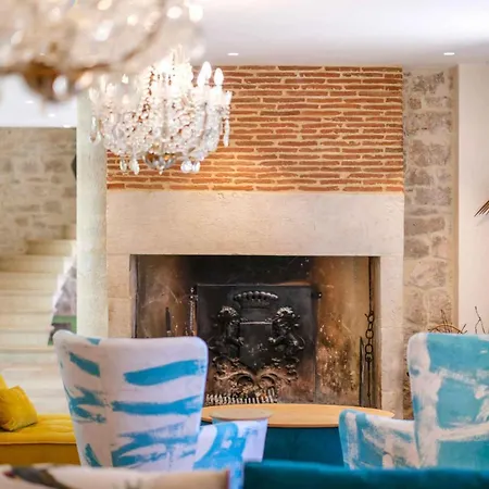 Mas Des Sylves - Piscine Interieure Chauffee - Parc De 100 Hectares Landhaus