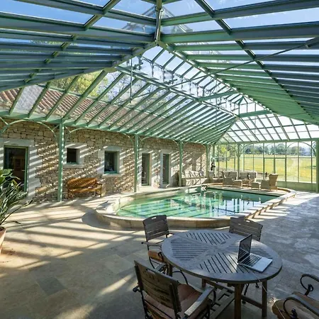 Mas Des Sylves - Piscine Interieure Chauffee - Parc De 100 Hectares Saint-Antonin